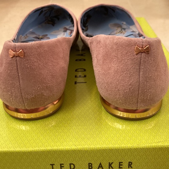 Ted Baker London New “Mancies” Blush Flats in Winter Rise - Size 6 - Picture 3 of 5